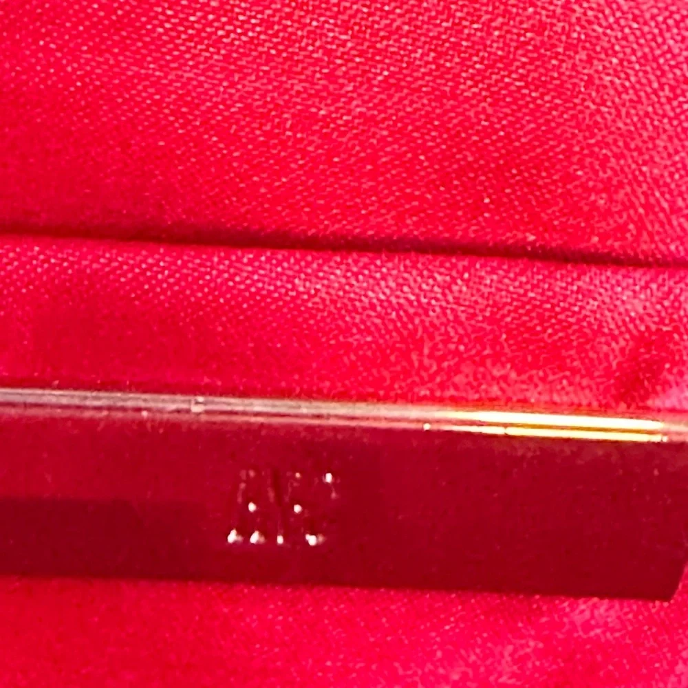 NWOT INC International Concepts Gemstone zombie Carolyn Red Clutch
